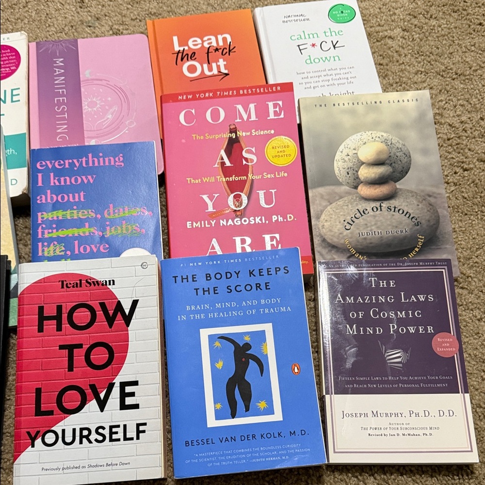 Self-Help and Personal Growth Book Collection